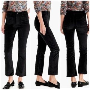 Navy velvet jeans J Crew